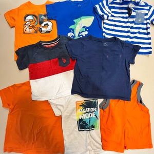 Boys 18 months shirt bundle (8 pieces) EUC